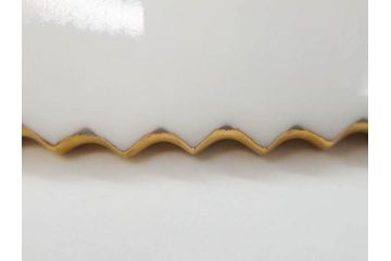 デンマーク　ROYAL COPENHAGEN(ロイヤルコペンハーゲン)　最高峰コレクション　フローラダニカ　プラター　優美なデザインが上品な印象を放つオーバルプレート(楕円プレート、大皿、洋食器)(R-073772)