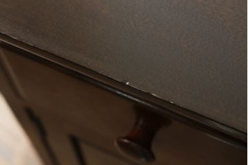 中古　美品　松本民芸家具　特注品!　洗練された佇まいが品の良さを高めるサイドボード(リビングボード、サイドキャビネット、サイドチェスト、引き出し、収納棚、戸棚)(R-073784)