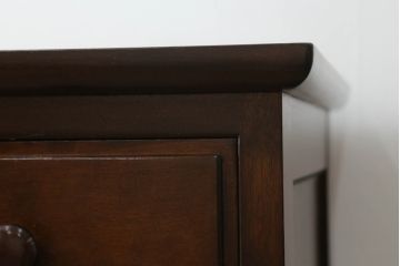 中古　美品　松本民芸家具　特注品!　洗練された佇まいが品の良さを高めるサイドボード(リビングボード、サイドキャビネット、サイドチェスト、引き出し、収納棚、戸棚)(R-073784)