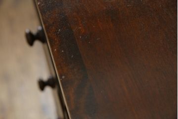 中古　北海道民芸家具　HM535 小物タンス　小物収納におすすめ!! 和と洋どちらにも馴染むデザインが魅力のチェスト(整理箪笥、収納箪笥、引き出し)(定価約26万円)(R-073785)