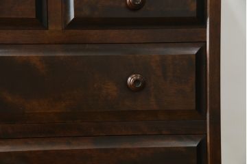 中古　北海道民芸家具　HM535 小物タンス　小物収納におすすめ!! 和と洋どちらにも馴染むデザインが魅力のチェスト(整理箪笥、収納箪笥、引き出し)(定価約26万円)(R-073785)