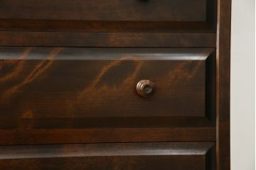 中古　北海道民芸家具　HM535 小物タンス　小物収納におすすめ!! 和と洋どちらにも馴染むデザインが魅力のチェスト(整理箪笥、収納箪笥、引き出し)(定価約26万円)(R-073785)