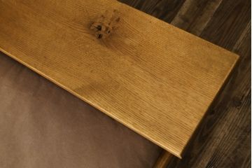 中古　飛騨産業　キツツキ　森のことば　両肘付きソファ3P(SN105SO)　木のぬくもりを感じる3人掛けソファ(三人掛け、トリプルソファ、アームソファ)(R-073802)