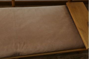 中古　飛騨産業　キツツキ　森のことば　両肘付きソファ3P(SN105SO)　木のぬくもりを感じる3人掛けソファ(三人掛け、トリプルソファ、アームソファ)(R-073802)