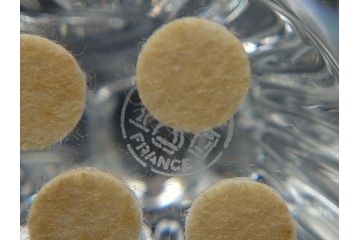 フランス　Baccarat　バカラ　天使　楽器を演奏する姿が愛らしいオブジェ2体セット(エンジェル、フルレッドクリスタルガラス、置物)(R-073815)