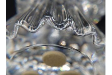 フランス　Baccarat　バカラ　天使　楽器を演奏する姿が愛らしいオブジェ2体セット(エンジェル、フルレッドクリスタルガラス、置物)(R-073815)