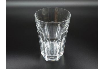 フランス　Baccarat　バカラ　アルクール　重厚なフォルムながらもエレガントな雰囲気漂うタンブラー2客セット(グラス、フルレッドクリスタルガラス)(R-073816)
