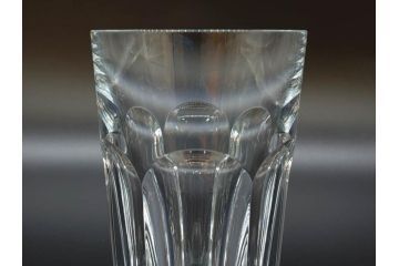 フランス　Baccarat　バカラ　アルクール　重厚なフォルムながらもエレガントな雰囲気漂うタンブラー2客セット(グラス、フルレッドクリスタルガラス)(R-073816)