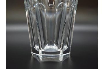 フランス　Baccarat　バカラ　アルクール　重厚なフォルムながらもエレガントな雰囲気漂うタンブラー2客セット(グラス、フルレッドクリスタルガラス)(R-073816)