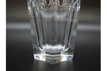 フランス　Baccarat　バカラ　アルクール　重厚なフォルムながらもエレガントな雰囲気漂うタンブラー2客セット(グラス、フルレッドクリスタルガラス)(R-073816)