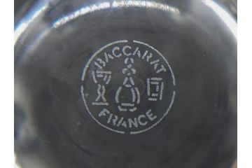 フランス　Baccarat　バカラ　アルクール　重厚なフォルムながらもエレガントな雰囲気漂うタンブラー2客セット(グラス、フルレッドクリスタルガラス)(R-073816)