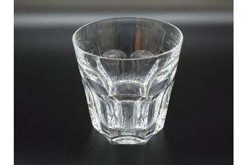 フランス　Baccarat　バカラ　アルクール　重厚なフォルムながらもエレガントな雰囲気漂うタンブラー2客セット(グラス、フルレッドクリスタルガラス)(R-073816)