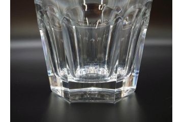 フランス　Baccarat　バカラ　アルクール　重厚なフォルムながらもエレガントな雰囲気漂うタンブラー2客セット(グラス、フルレッドクリスタルガラス)(R-073816)