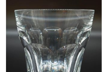 フランス　Baccarat　バカラ　アルクール　重厚なフォルムながらもエレガントな雰囲気漂うタンブラー2客セット(グラス、フルレッドクリスタルガラス)(R-073816)