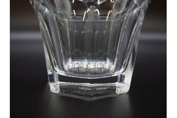 フランス　Baccarat　バカラ　アルクール　重厚なフォルムながらもエレガントな雰囲気漂うタンブラー2客セット(グラス、フルレッドクリスタルガラス)(R-073816)