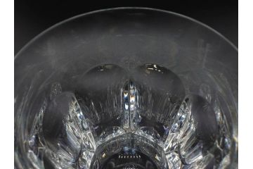 フランス　Baccarat　バカラ　アルクール　重厚なフォルムながらもエレガントな雰囲気漂うタンブラー2客セット(グラス、フルレッドクリスタルガラス)(R-073816)