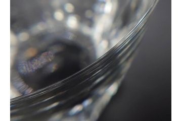 フランス　Baccarat　バカラ　アルクール　重厚なフォルムながらもエレガントな雰囲気漂うタンブラー2客セット(グラス、フルレッドクリスタルガラス)(R-073816)