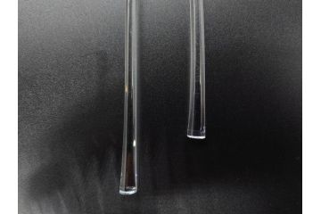 フランス　Baccarat　バカラ　ミズーリ　美しいフォルムがお洒落な雰囲気を醸し出すジャムポット2個セット(シュガー、マスタード、フルレッドクリスタルガラス、スプーン)(R-073817)