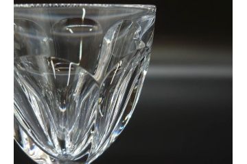 フランス　Baccarat　バカラ　アルクール　優雅なひとときを演出するワイングラス3客セット(フルレッドクリスタルガラス)(R-073818)