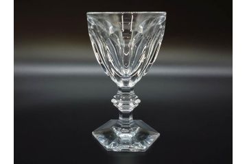 フランス　Baccarat　バカラ　アルクール　優雅なひとときを演出するワイングラス3客セット(フルレッドクリスタルガラス)(R-073819)