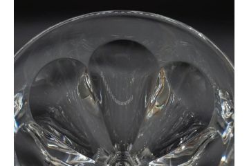 フランス　Baccarat　バカラ　アルクール　優雅なひとときを演出するワイングラス3客セット(フルレッドクリスタルガラス)(R-073819)