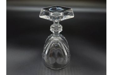 フランス　Baccarat　バカラ　アルクール　優雅なひとときを演出するワイングラス3客セット(フルレッドクリスタルガラス)(R-073819)