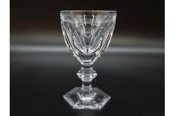 フランス　Baccarat　バカラ　アルクール　優雅なひとときを演出するワイングラス3客セット(フルレッドクリスタルガラス)(R-073819)