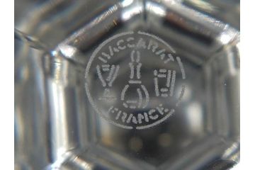 フランス　Baccarat　バカラ　アルクール　優雅なひとときを演出するワイングラス3客セット(フルレッドクリスタルガラス)(R-073819)