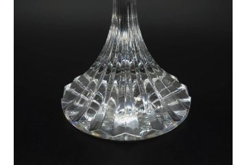 フランス　Baccarat　バカラ　マッセナ　繊細なカットが華やかな空間を演出するワイングラス3客セット(フルレッドクリスタルガラス)(R-073820)