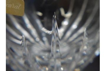 フランス　Baccarat　バカラ　マッセナ　繊細なカットが華やかな空間を演出するワイングラス3客セット(フルレッドクリスタルガラス)(R-073820)