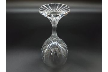 フランス　Baccarat　バカラ　マッセナ　繊細なカットが華やかな空間を演出するワイングラス3客セット(フルレッドクリスタルガラス)(R-073820)