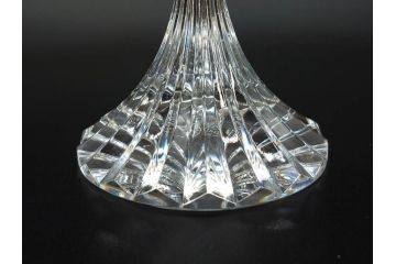 フランス　Baccarat　バカラ　マッセナ　繊細なカットが華やかな空間を演出するワイングラス3客セット(フルレッドクリスタルガラス)(R-073821)