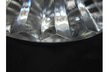 フランス　Baccarat　バカラ　マッセナ　繊細なカットが華やかな空間を演出するワイングラス3客セット(フルレッドクリスタルガラス)(R-073821)
