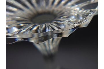 フランス　Baccarat　バカラ　マッセナ　繊細なカットが華やかな空間を演出するワイングラス3客セット(フルレッドクリスタルガラス)(R-073821)