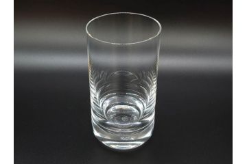 フランス　Baccarat　バカラ　パーフェクション　シンプルながら美しいフォルムのタンブラー3客セット(グラス、フルレッドクリスタルガラス)(R-073822)