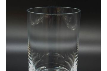 フランス　Baccarat　バカラ　パーフェクション　シンプルながら美しいフォルムのタンブラー3客セット(グラス、フルレッドクリスタルガラス)(R-073822)