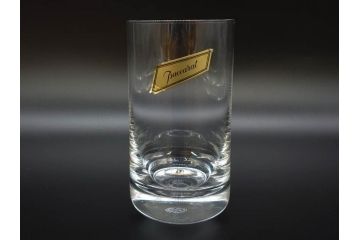 フランス　Baccarat　バカラ　パーフェクション　シンプルながら美しいフォルムのタンブラー3客セット(グラス、フルレッドクリスタルガラス)(R-073823)