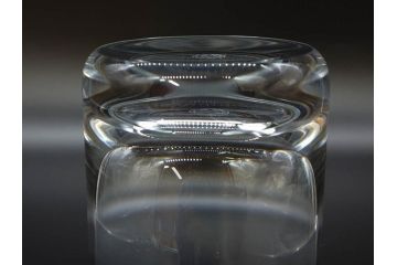 フランス　Baccarat　バカラ　パーフェクション　シンプルながら美しいフォルムのタンブラー3客セット(グラス、フルレッドクリスタルガラス)(R-073823)