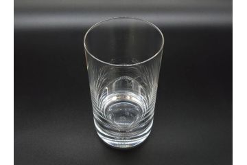 フランス　Baccarat　バカラ　パーフェクション　シンプルながら美しいフォルムのタンブラー3客セット(グラス、フルレッドクリスタルガラス)(R-073823)