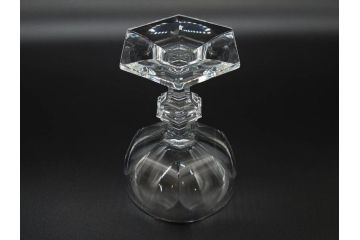 フランス　Baccarat　バカラ　アルクール　どの角度から見ても精巧かつ美しいシャンパンクープグラス3客セット(フルレッドクリスタルガラス)(R-073824)