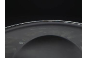 フランス　Baccarat　バカラ　アルクール　どの角度から見ても精巧かつ美しいシャンパンクープグラス3客セット(フルレッドクリスタルガラス)(R-073825)