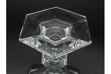 フランス　Baccarat　バカラ　アルクール　どの角度から見ても精巧かつ美しいシャンパンクープグラス3客セット(フルレッドクリスタルガラス)(R-073825)