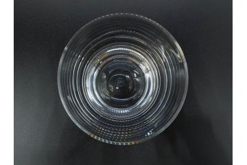 フランス　Baccarat　バカラ　上品な佇まいが魅力のロックグラス3客セット(フルレッドクリスタルガラス)(R-073827)