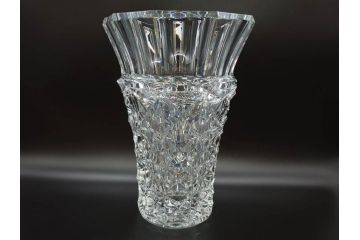 フランス　Baccarat　バカラ　セリメーヌ　特大　華麗なデザインが美しいフラワーベース(花瓶、花入、花器、フルレッドクリスタルガラス)(定価約176万円)(R-073828)