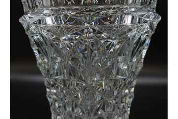 フランス　Baccarat　バカラ　セリメーヌ　特大　華麗なデザインが美しいフラワーベース(花瓶、花入、花器、フルレッドクリスタルガラス)(定価約176万円)(R-073828)