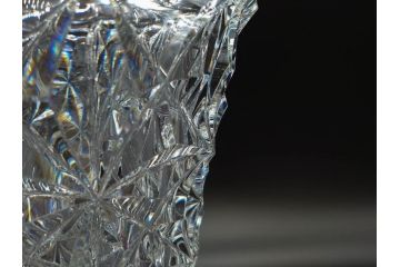 フランス　Baccarat　バカラ　セリメーヌ　特大　華麗なデザインが美しいフラワーベース(花瓶、花入、花器、フルレッドクリスタルガラス)(定価約176万円)(R-073828)