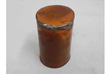 昭和七年(1932年)　帝都復興完成記念　安藤七宝店　鎚起七宝花瓶　都の春(花入、花器、桜、台座付き、共箱付き)(R-073830)