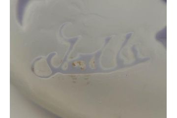 フランス　エミールガレ　カメオ技法　紫陽花文　優雅な空間を演出してくれる小花瓶(一輪挿し、花器、共箱付き)(R-073835)