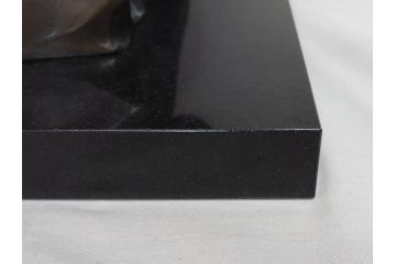 彫刻家　堤直美　ブロンズ　作品証明書付き　細部までこだわりが感じられる聖母子像(Naomi Tsutsumi、オブジェ、置物)(定価約90万円)(R-073836)