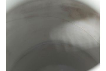 清風与平造　青磁　味わい深い色合いと存在感のある佇まいが目を惹く花入(花生、花瓶、花器、共箱付き)(R-073841)